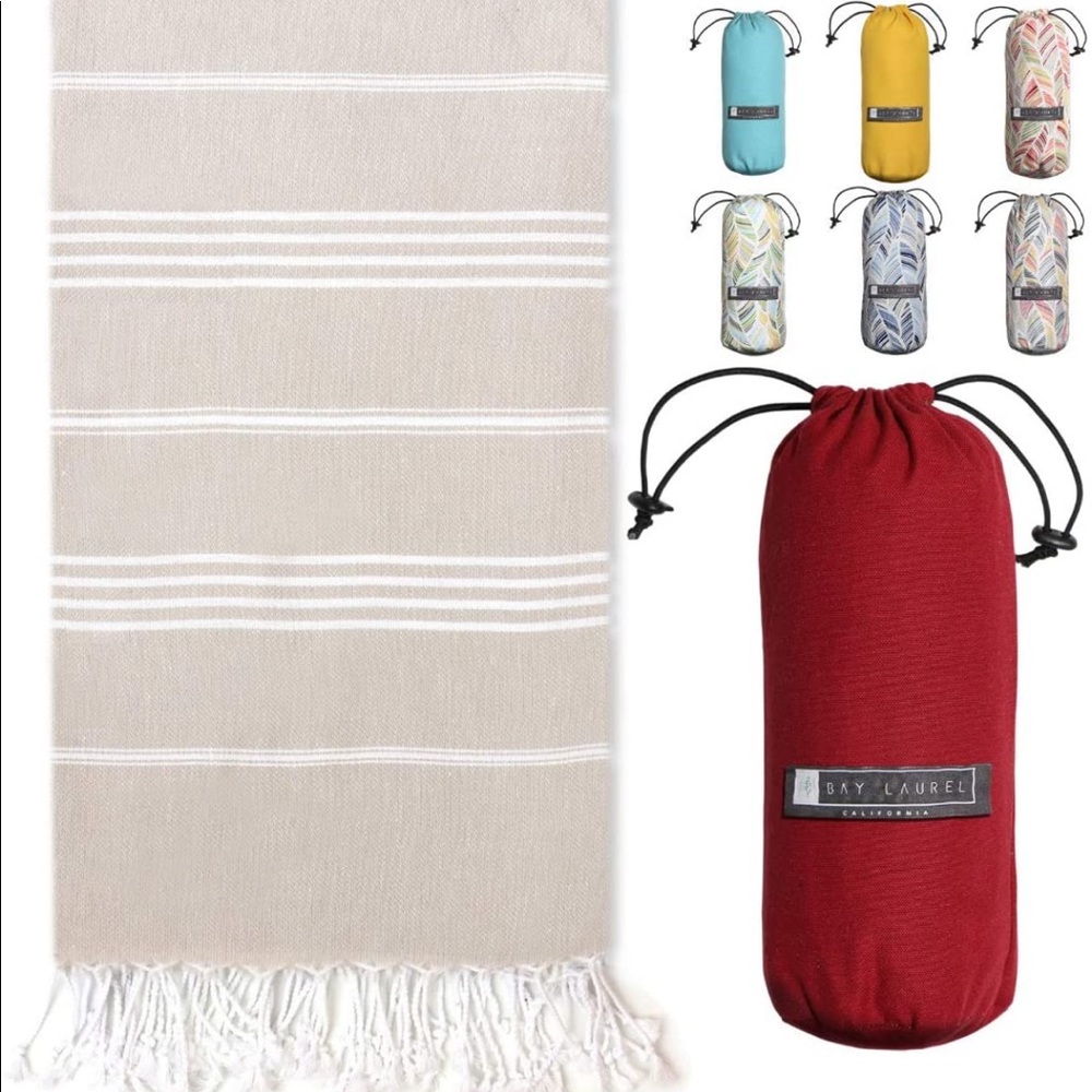 NWT Turkish towel bag included